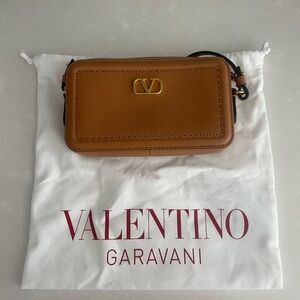 Valentino Garavani Alltime Mini Shoulder Bag In Grainy Calfskin **Never Worn